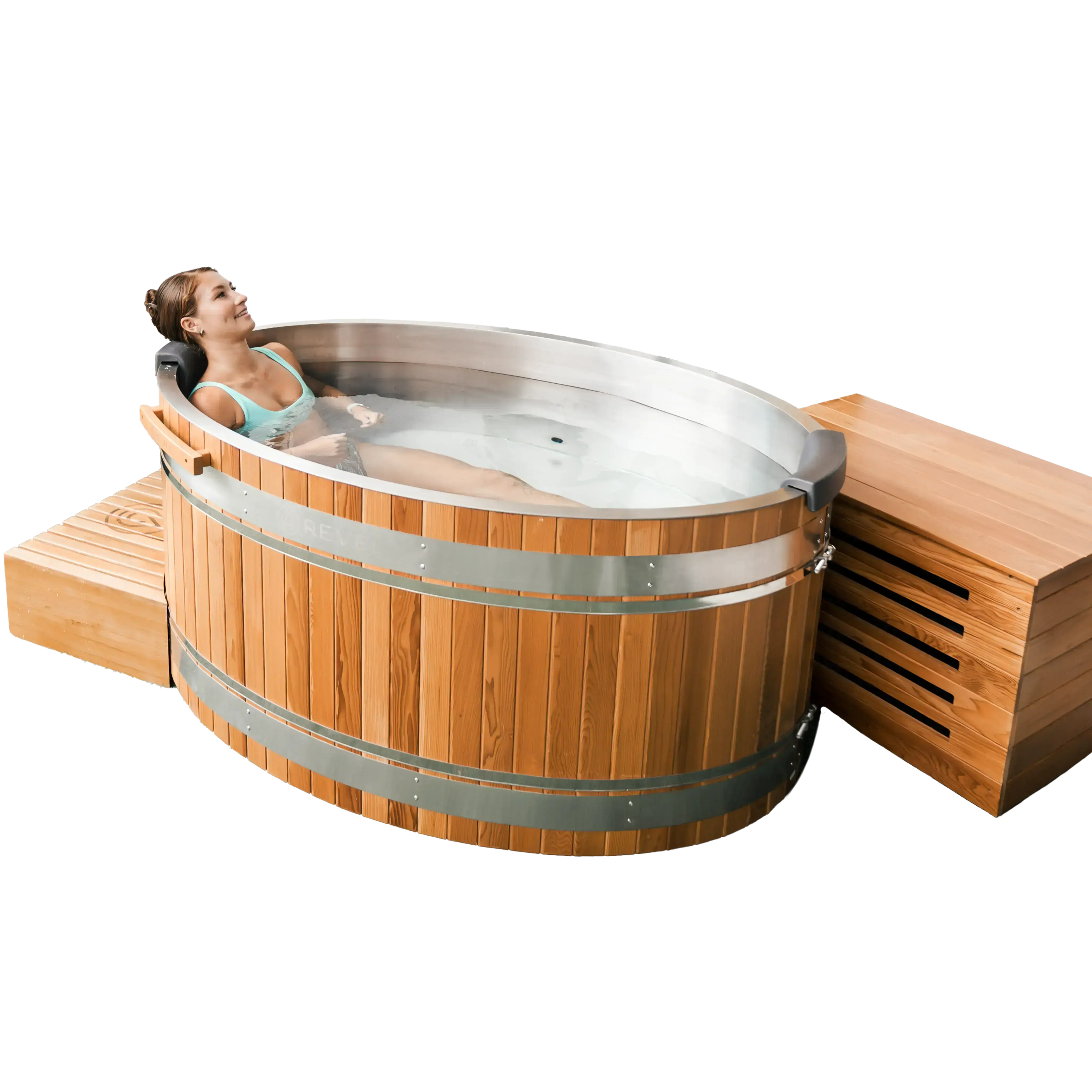 Revel Glacier Duo - Premium Nordic Ice Bath Revel Saunas