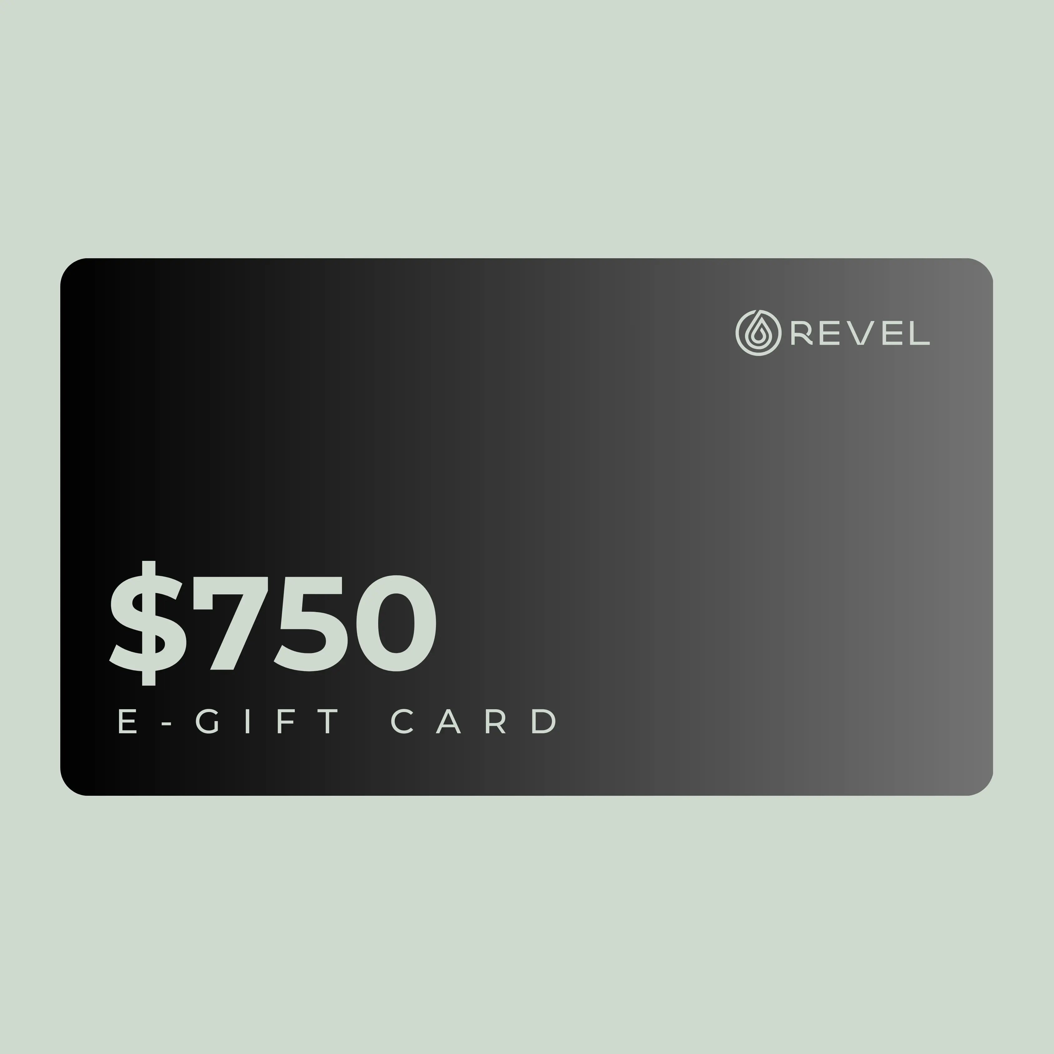 Revel Gift Card $3500 Revel Saunas