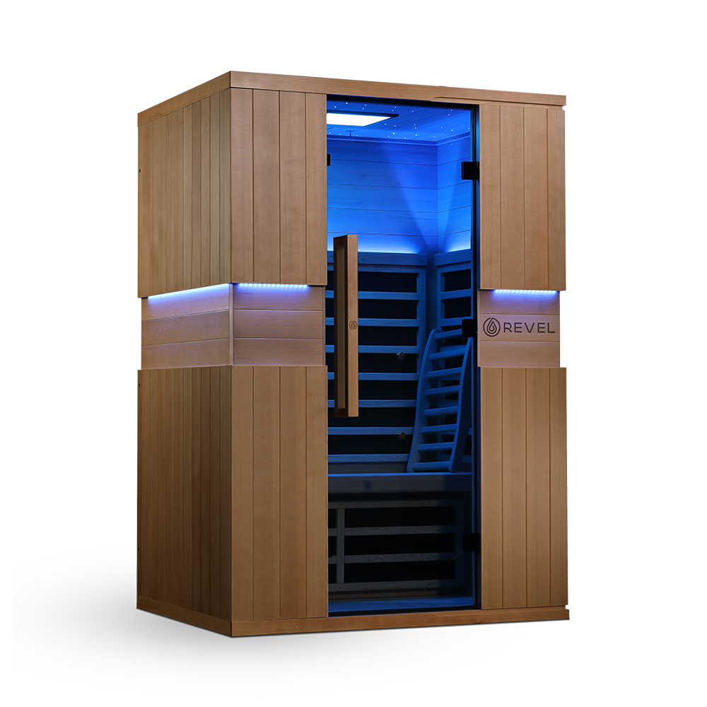Revel Aura 2 Person Full Spectrum Infrared Sauna - Next Gen