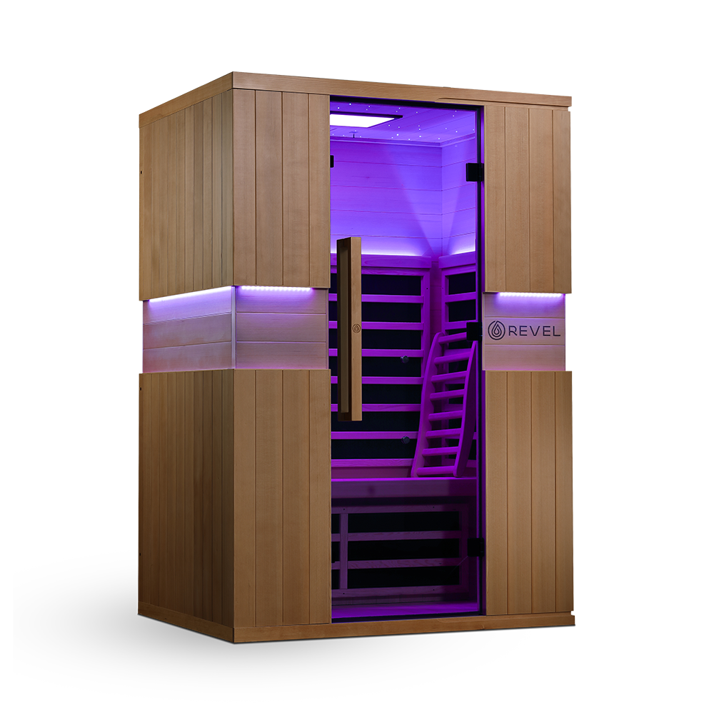 Revel Aura 2 Person Full Spectrum Infrared Sauna - Next Gen