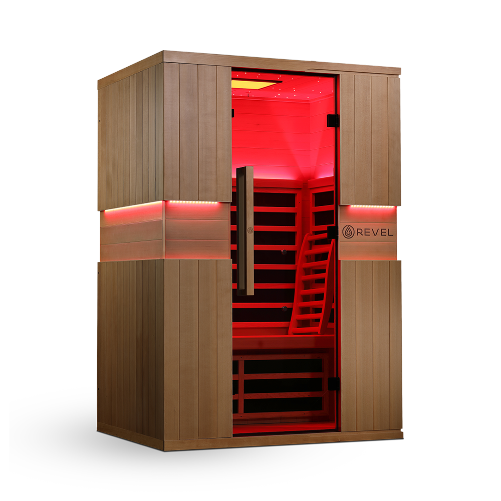 Revel Aura 2 Person Full Spectrum Infrared Sauna - Next Gen
