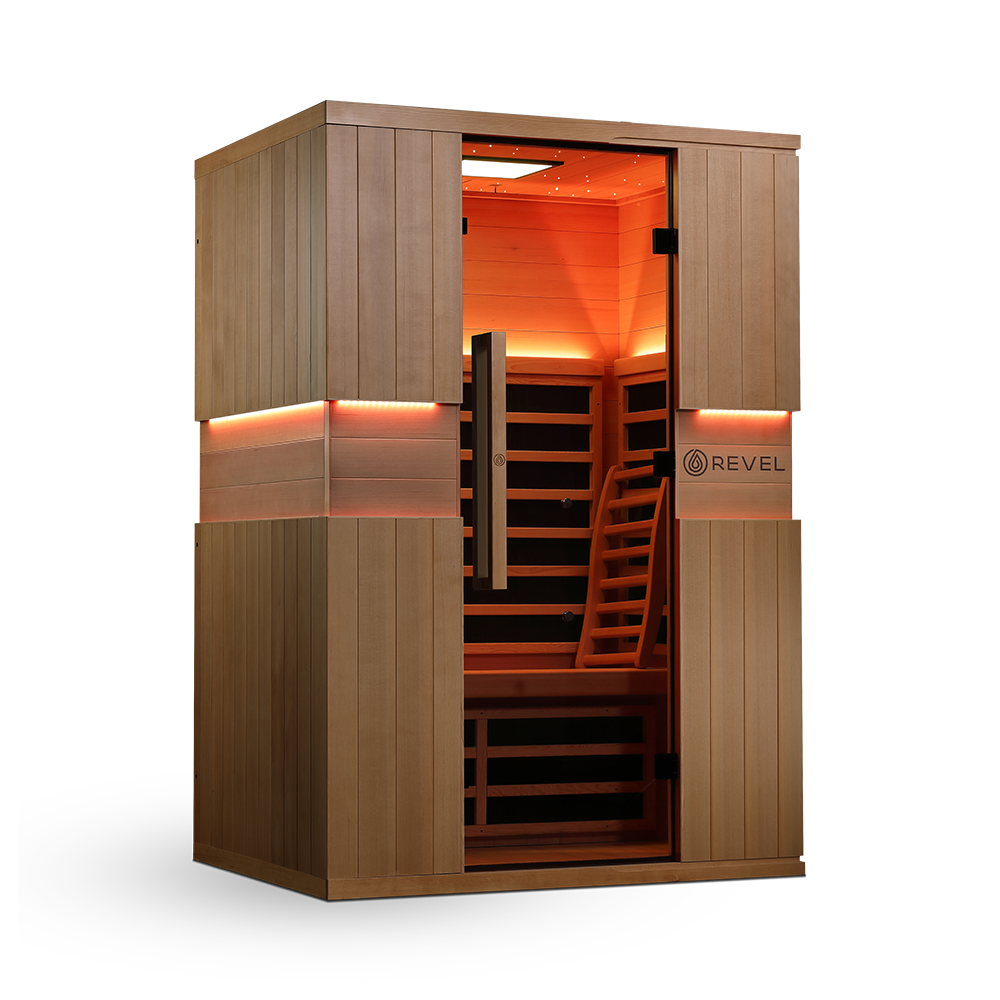 Revel Aura 2 Person Full Spectrum Infrared Sauna - Next Gen