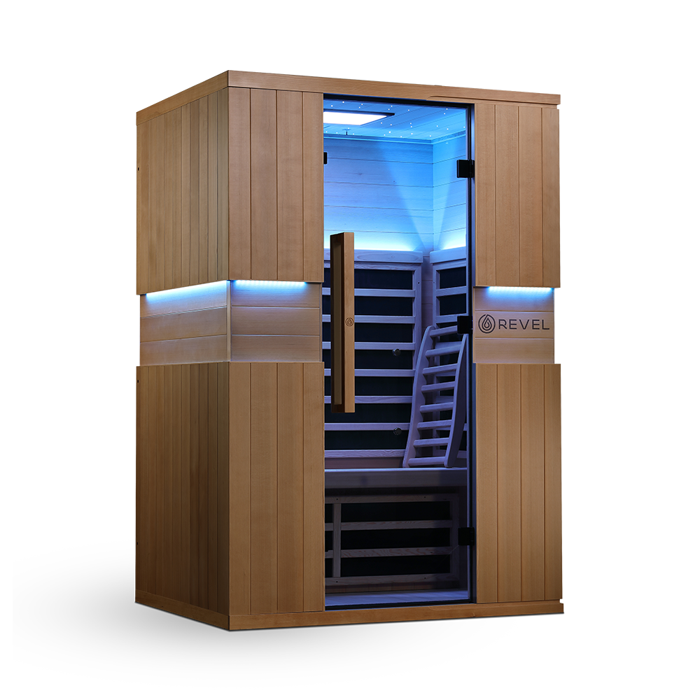 Revel Aura 2 Person Full Spectrum Infrared Sauna - Next Gen