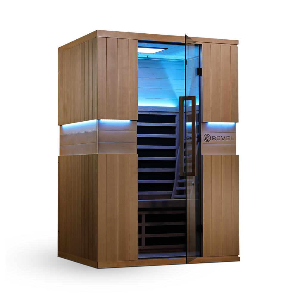 Revel Aura 2 Person Full Spectrum Infrared Sauna - Next Gen