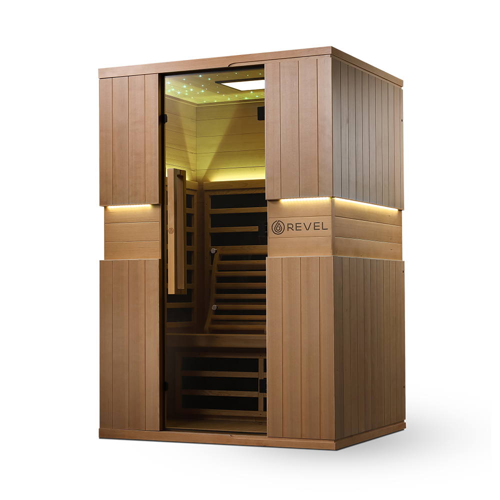Revel Aura 2 Person Full Spectrum Infrared Sauna - Next Gen
