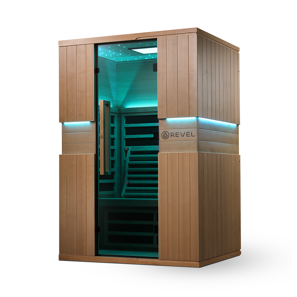 Revel Aura 2 Person Full Spectrum Infrared Sauna - Next Gen