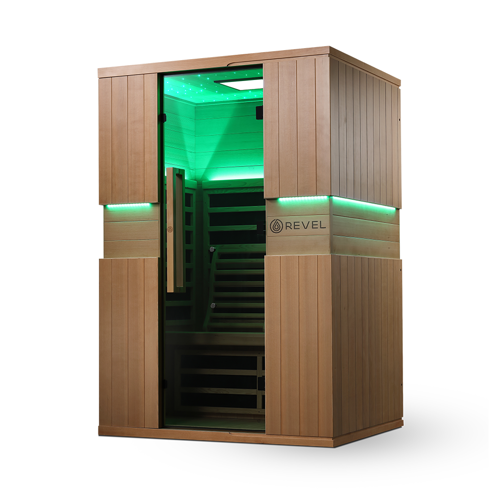Revel Aura 2 Person Full Spectrum Infrared Sauna - Next Gen