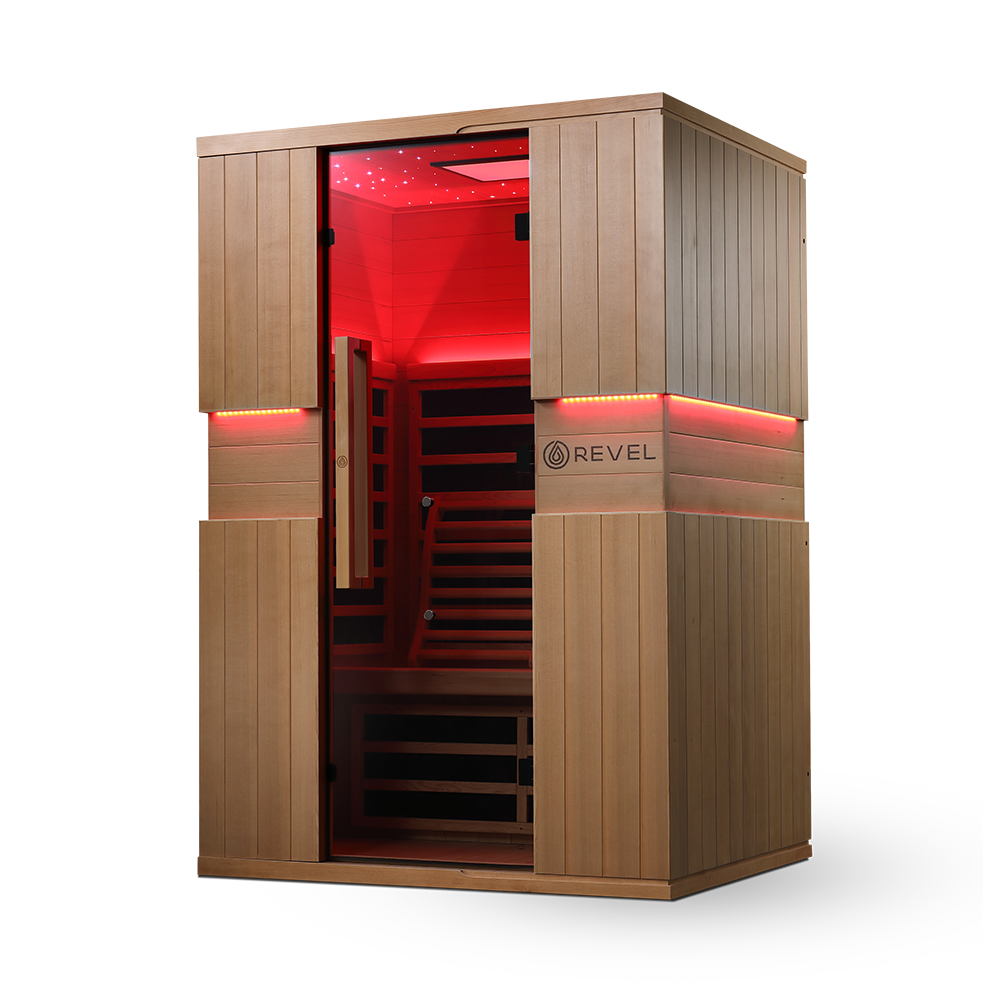 Revel Aura 2 Person Full Spectrum Infrared Sauna - Next Gen