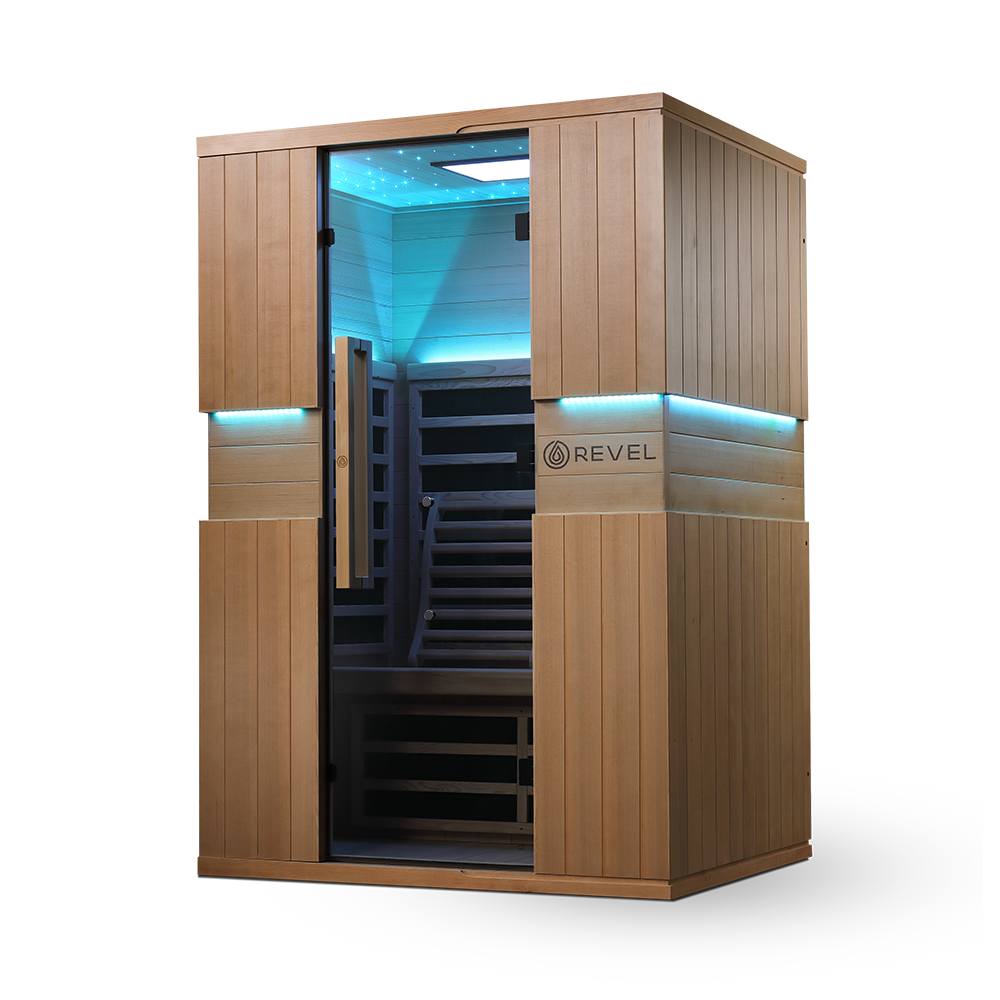 Revel Aura 2 Person Full Spectrum Infrared Sauna - Next Gen