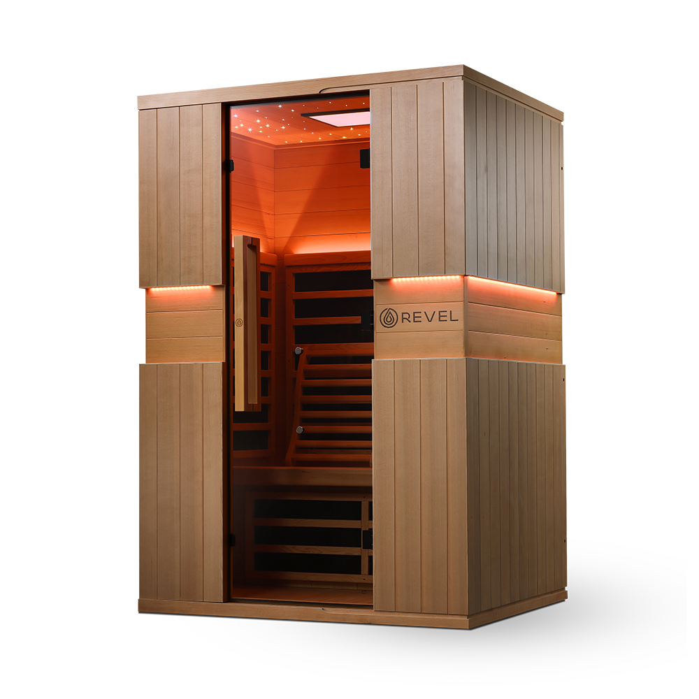 Revel Aura 2 Person Full Spectrum Infrared Sauna - Next Gen