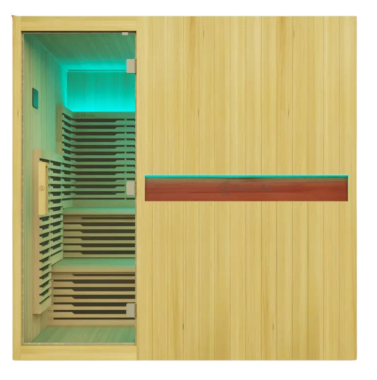 Revel Aura 6 Person Full Spectrum Infrared Sauna Revel Saunas