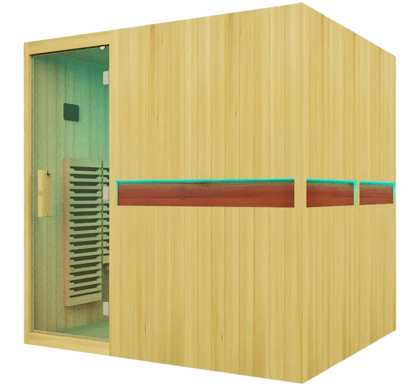 Revel Aura 6 Person Full Spectrum Infrared Sauna Revel Saunas