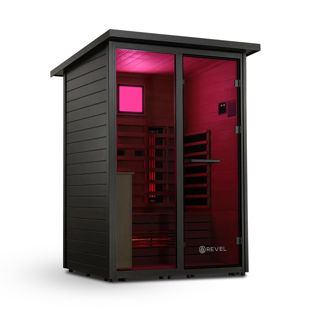 Revel Eclipse - 2 Person Full Spectrum Infrared Cabin Sauna Revel Saunas