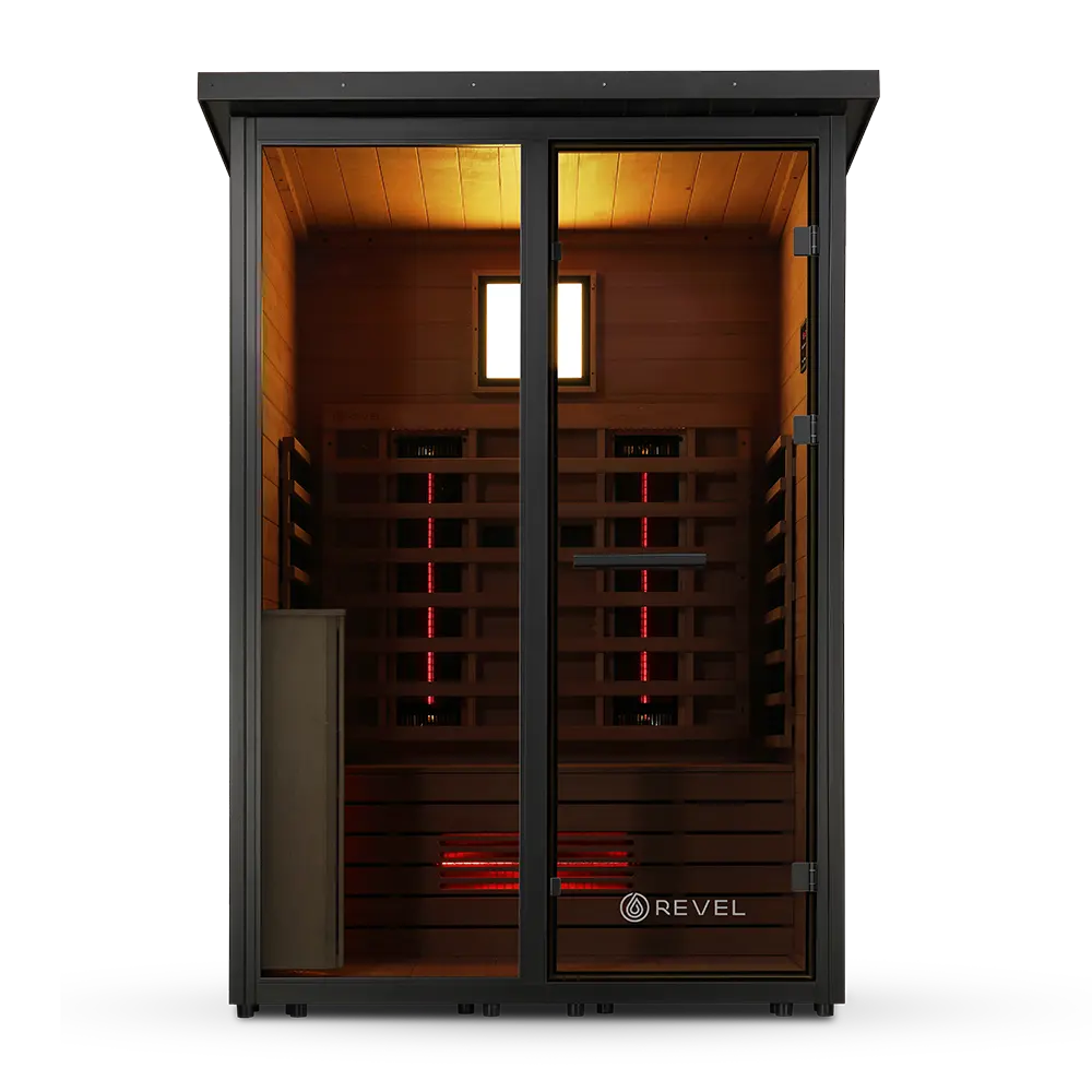 Revel Eclipse - 2 Person Full Spectrum Infrared Cabin Sauna Revel Saunas