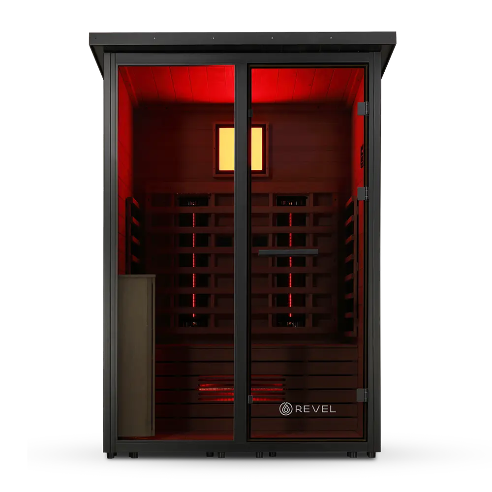 Revel Eclipse - 2 Person Full Spectrum Infrared Cabin Sauna Revel Saunas