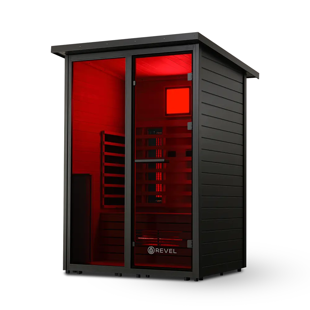 Revel Eclipse - 2 Person Full Spectrum Infrared Cabin Sauna Revel Saunas