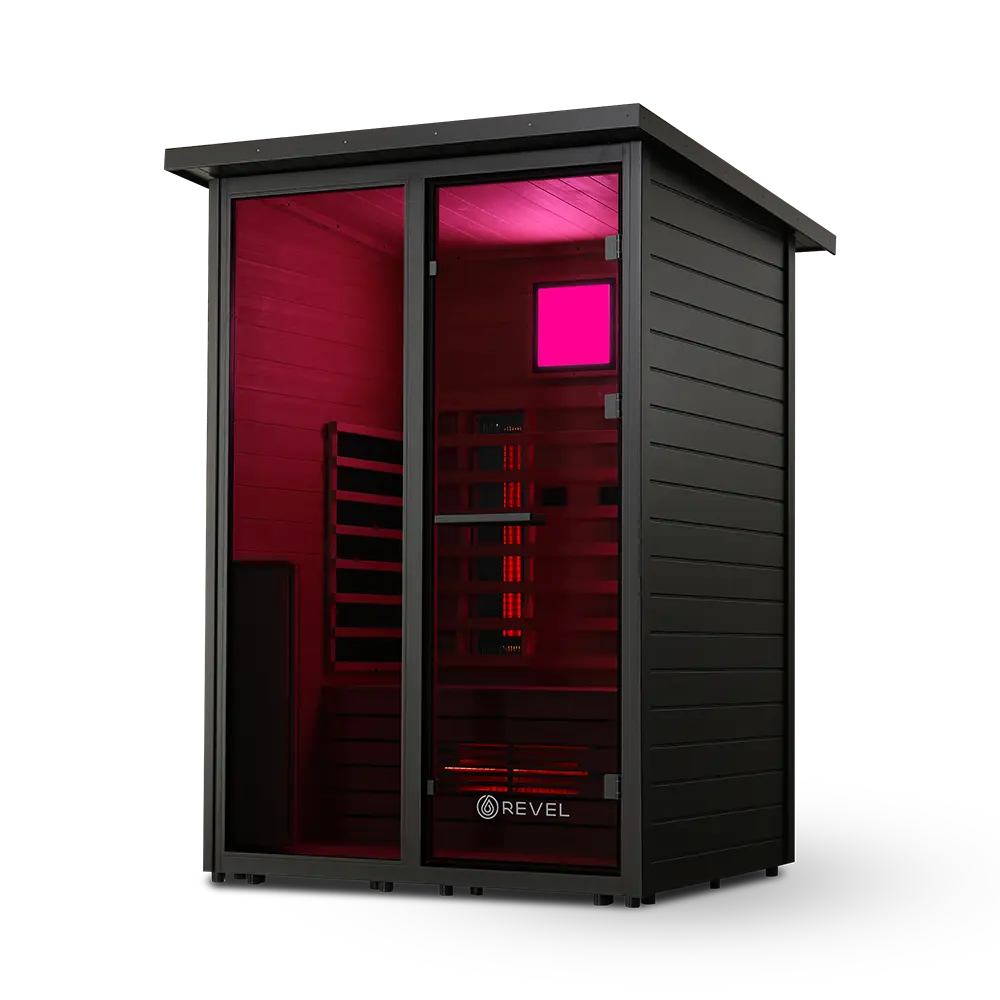 Revel Eclipse - 2 Person Full Spectrum Infrared Cabin Sauna Revel Saunas