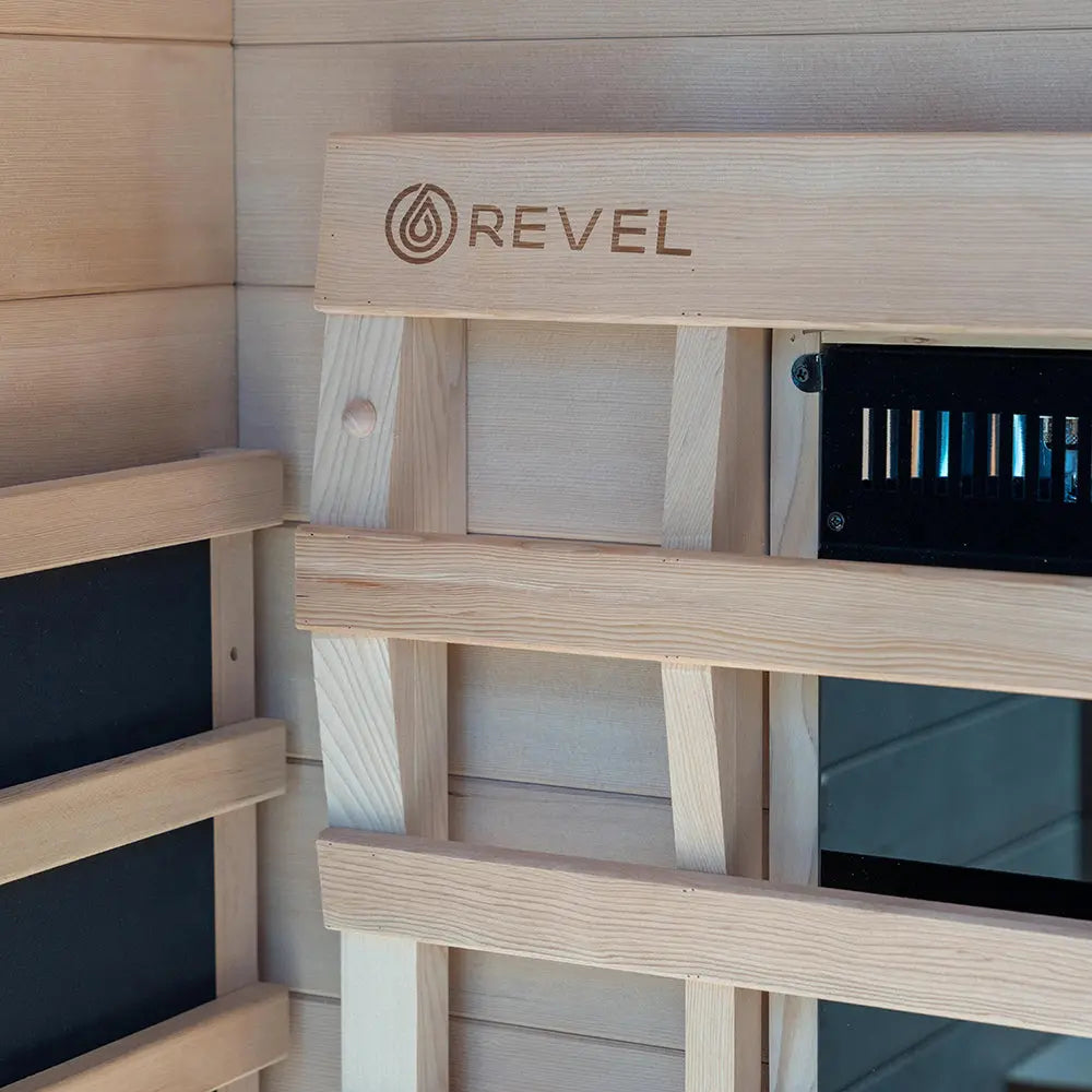 Revel Eclipse - 2 Person Full Spectrum Infrared Cabin Sauna Revel Saunas