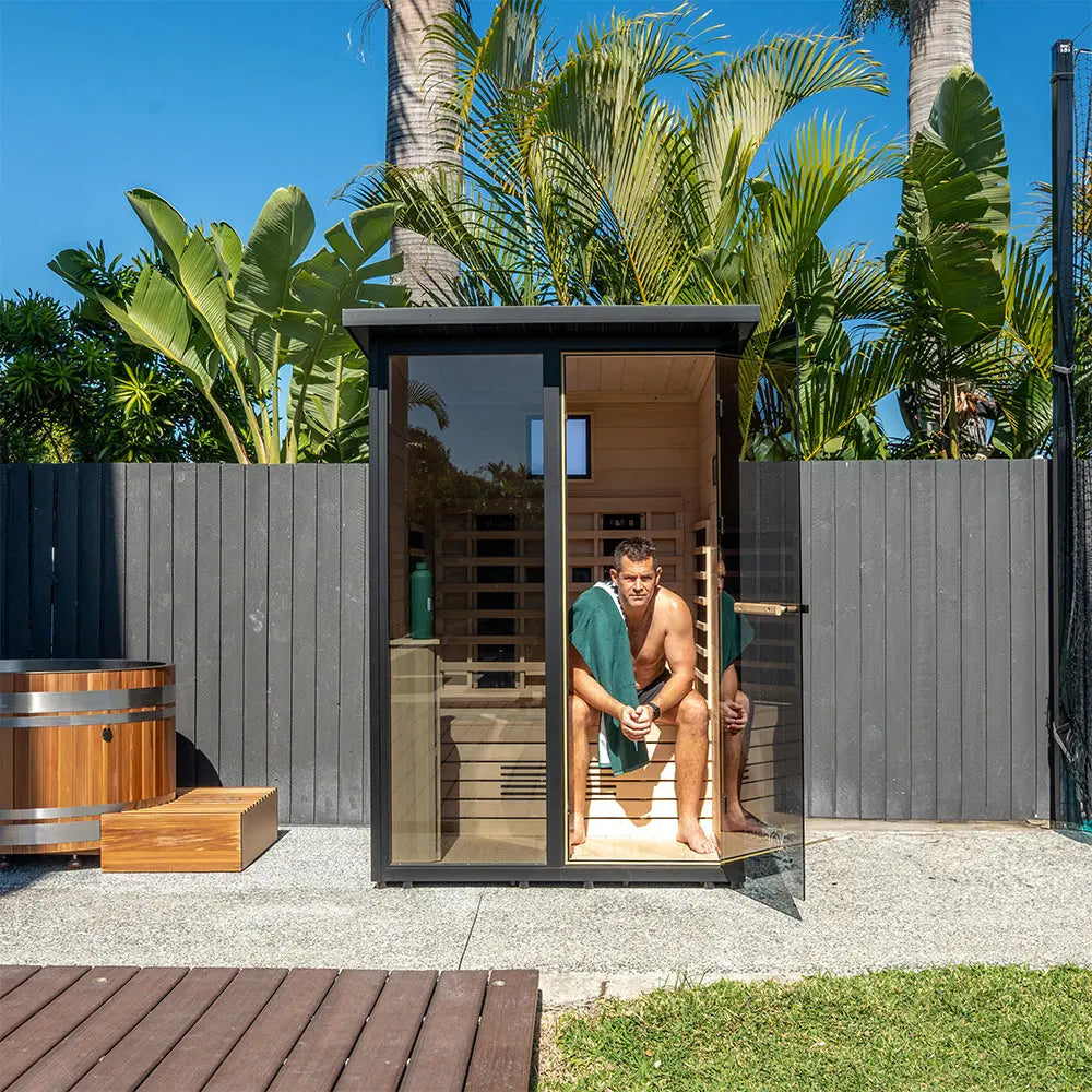 Revel Eclipse - 2 Person Full Spectrum Infrared Cabin Sauna Revel Saunas
