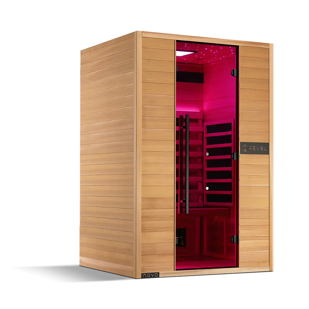 Revel Nova 2 Person Full Spectrum Infrared Sauna - Next Ge Revel Saunas