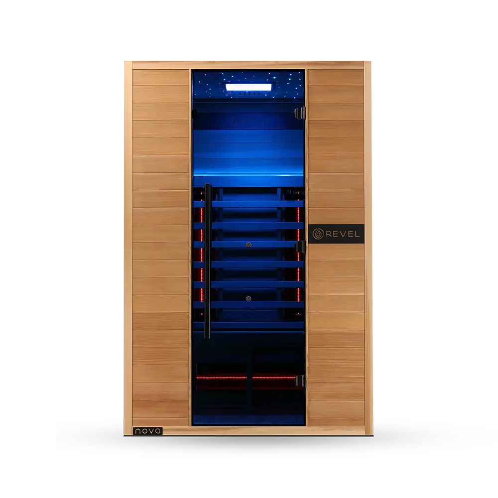 Revel Nova 2 Person Full Spectrum Infrared Sauna - Next Ge Revel Saunas