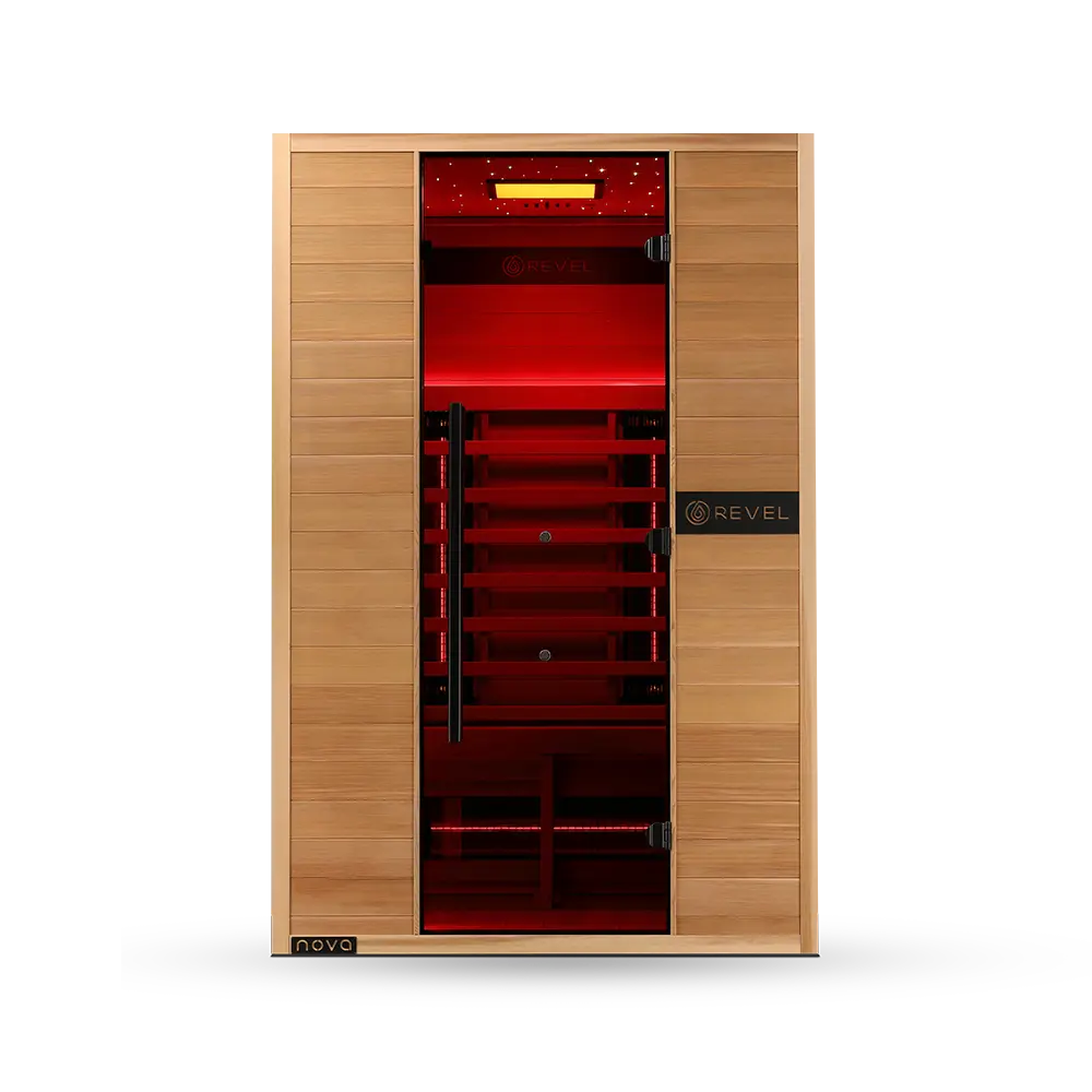 Revel Nova 2 Person Full Spectrum Infrared Sauna - Next Ge Revel Saunas