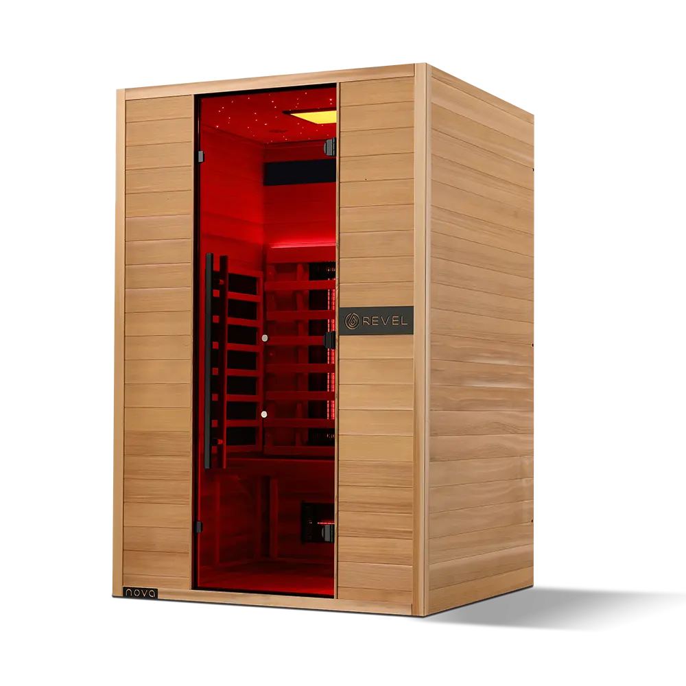 Revel Nova 2 Person Full Spectrum Infrared Sauna - Next Ge Revel Saunas