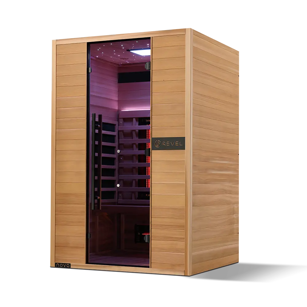 Revel Nova 2 Person Full Spectrum Infrared Sauna - Next Ge Revel Saunas