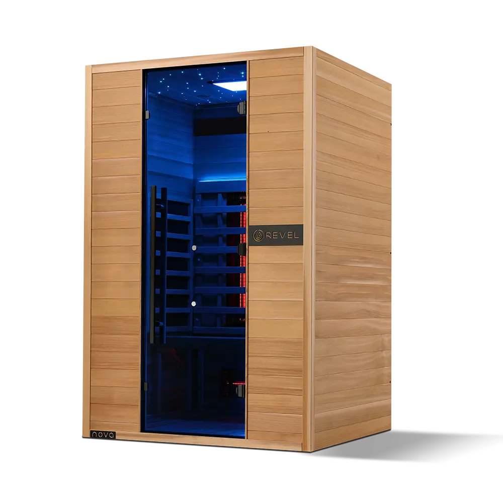 Revel Nova 2 Person Full Spectrum Infrared Sauna - Next Ge Revel Saunas