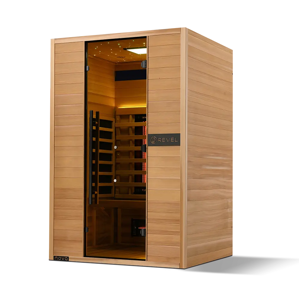 Revel Nova 2 Person Full Spectrum Infrared Sauna - Next Ge Revel Saunas