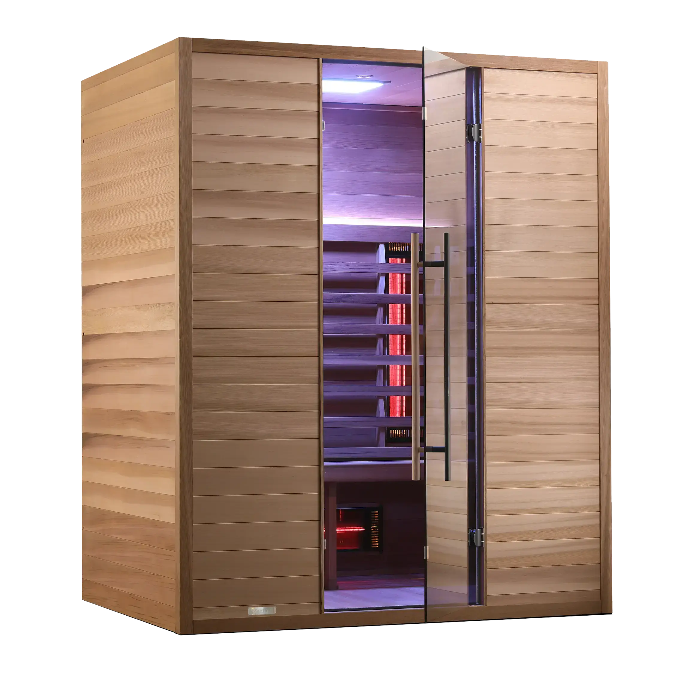 Revel Nova 3 Person Full Spectrum Infrared Cedar Sauna Revel Saunas