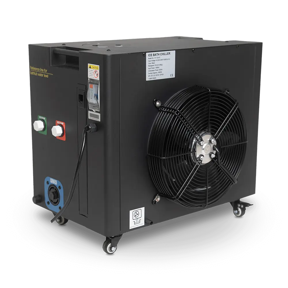 Revel Virta 4P Traditional Cabin with Glacier Duo Ice Bath and 1HP Chiller Revel Saunas