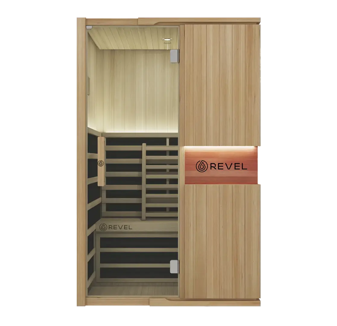 Revel Aura 2 Person Full Spectrum Infrared Sauna Revel Saunas