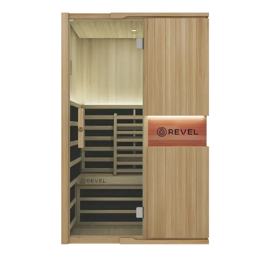 Revel Aura 2 Person Full Spectrum Infrared Sauna Revel Saunas