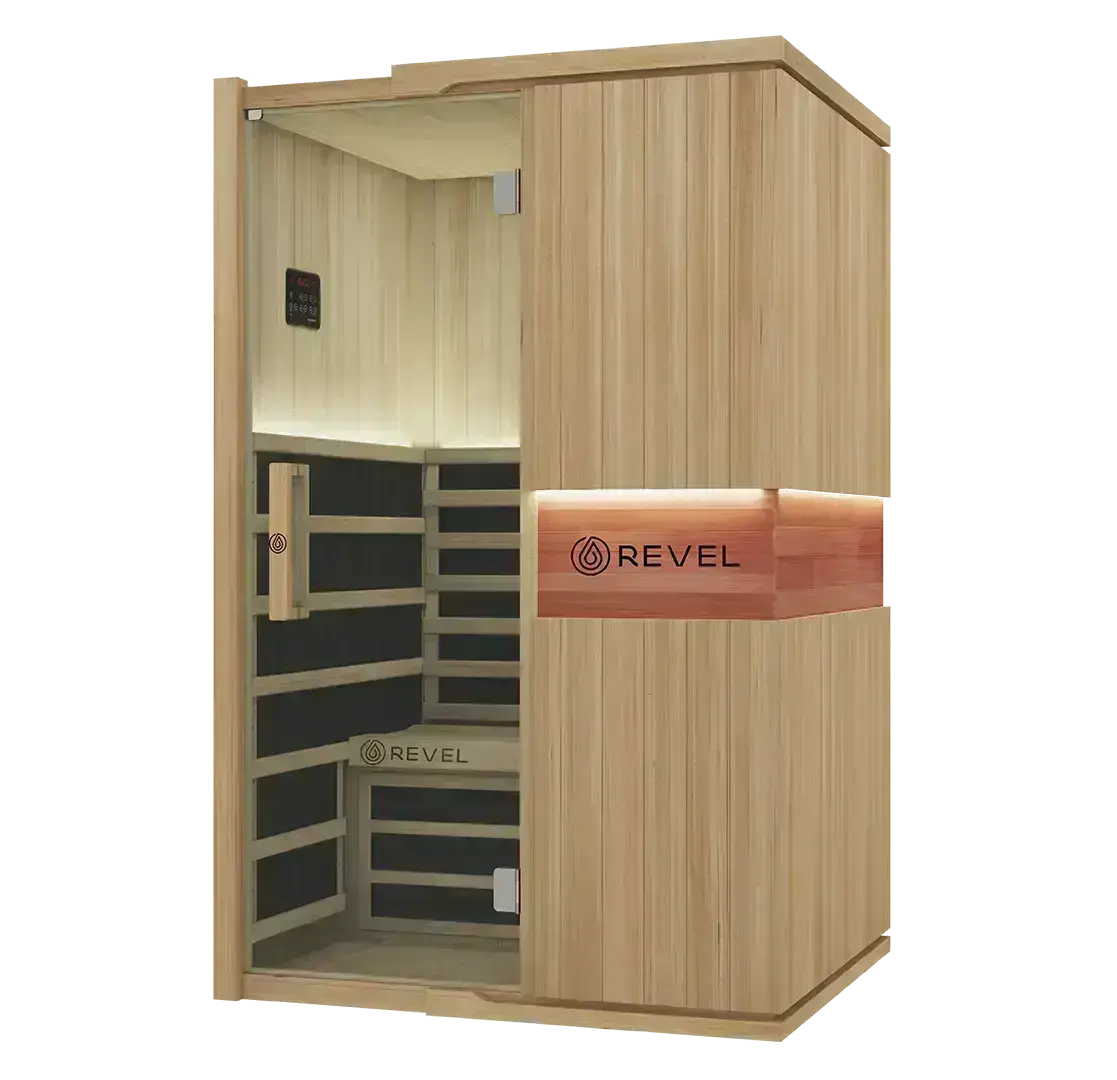 Revel Aura 2 Person Full Spectrum Infrared Sauna Revel Saunas