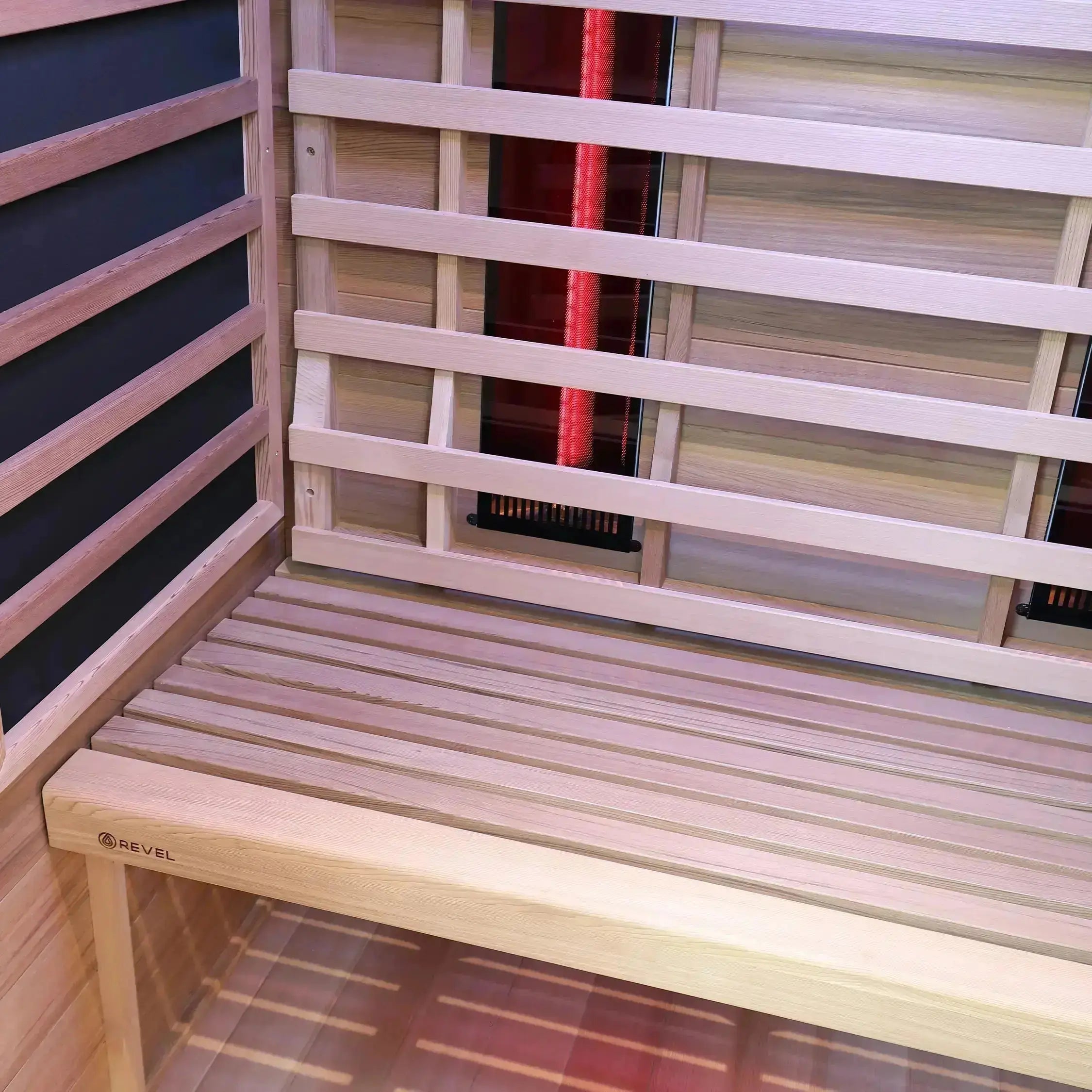 Revel Nova 2 Person Full Spectrum Infrared Cedar Sauna Revel Saunas