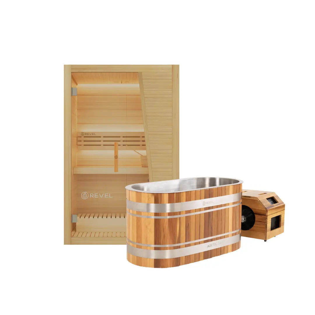 2 Person Tampere & Arctic Solo Revel Saunas