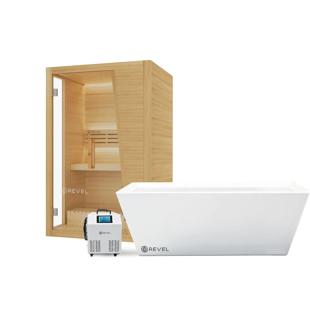 2 Person Tampere & Edur Ice Bath Revel Saunas