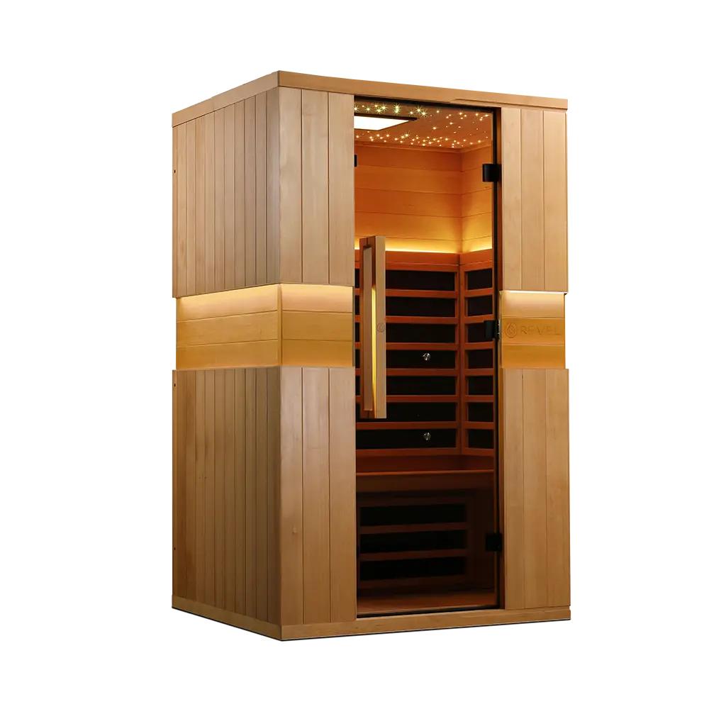 Revel Aura 2 Person Full Spectrum Infrared Sauna Revel Saunas