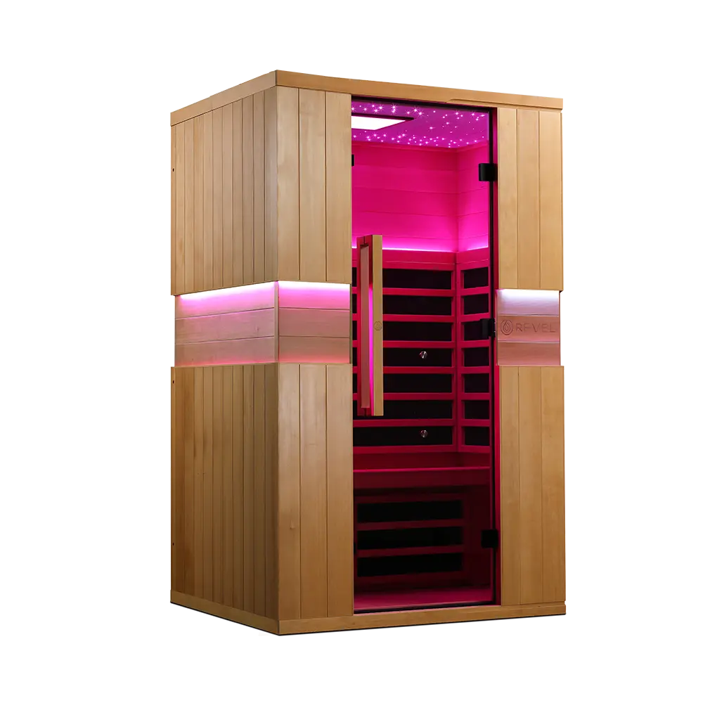 Revel Aura 2 Person Full Spectrum Infrared Sauna Revel Saunas