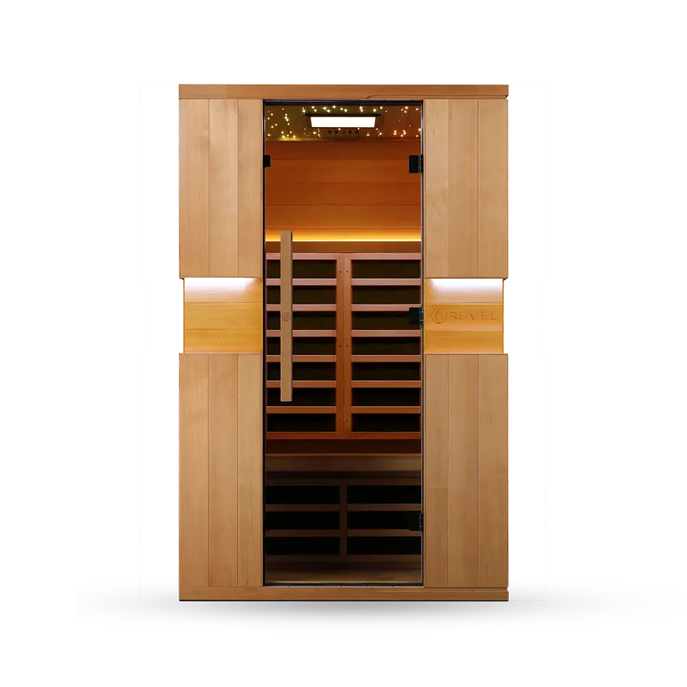 Revel Aura 2 Person Full Spectrum Infrared Sauna Revel Saunas