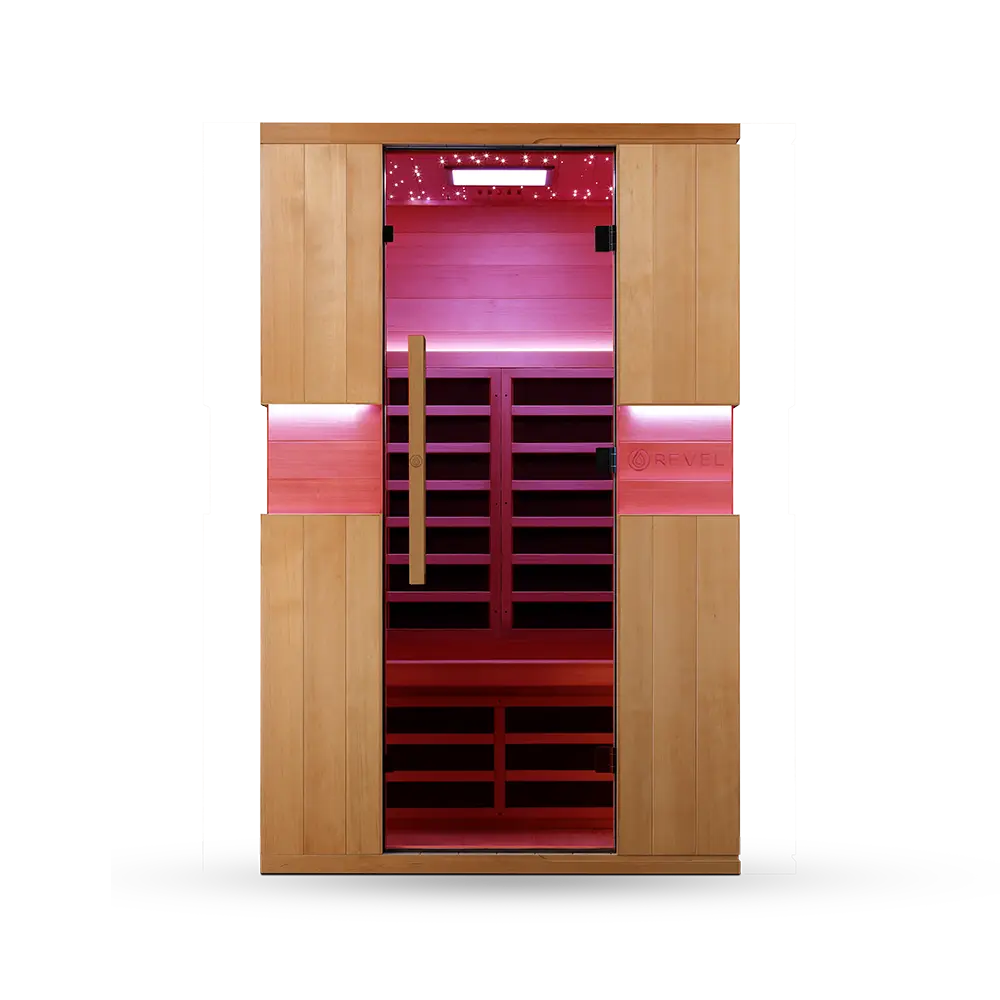 Revel Aura 2 Person Full Spectrum Infrared Sauna Revel Saunas