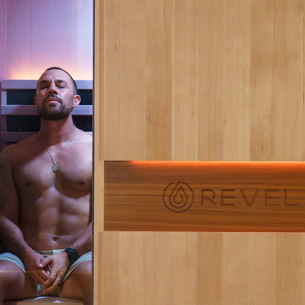 Revel Aura 2 Person Full Spectrum Infrared Sauna - Next Gen Revel Saunas