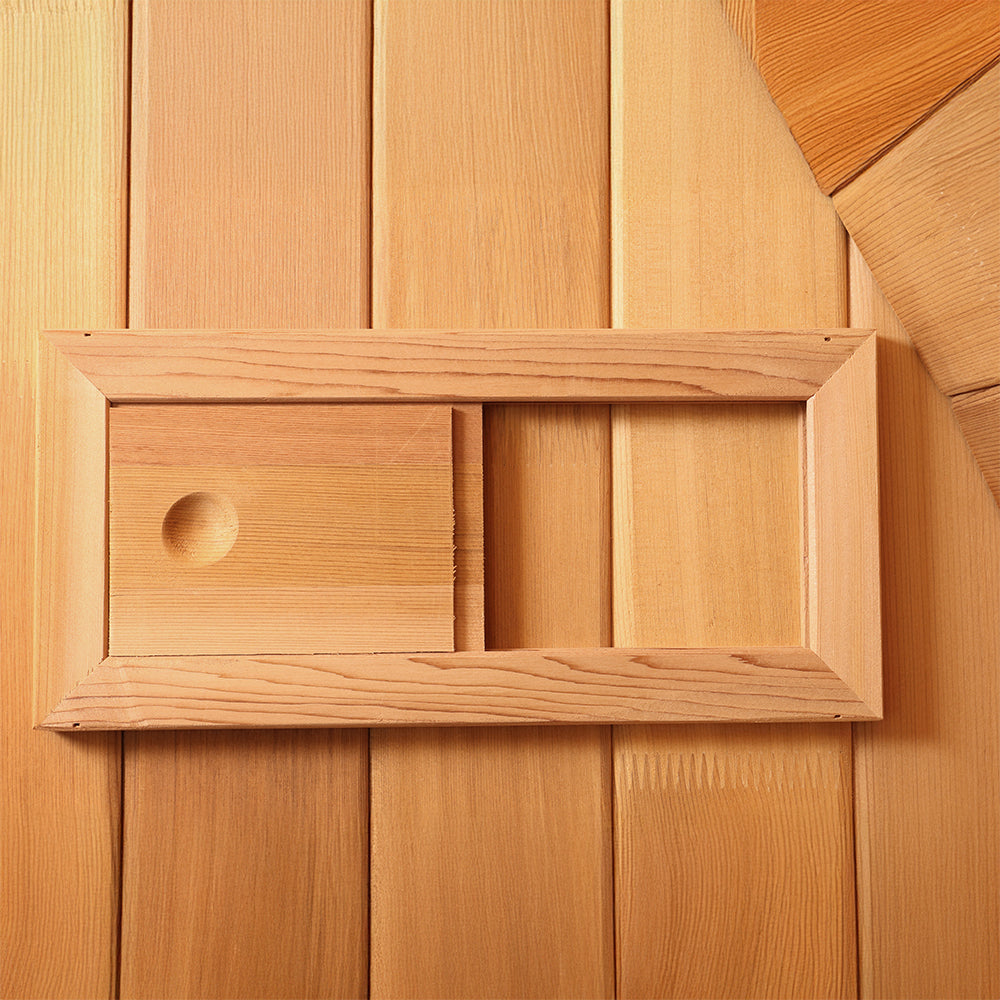 Revel Aurora - 2 Person Traditional Cedar Barrel Sauna - Next Gen (Sauna Only)