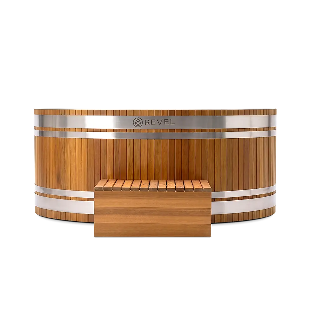 Revel Glacier Duo – Premium Cedar Ice Bath V3 Revel Saunas