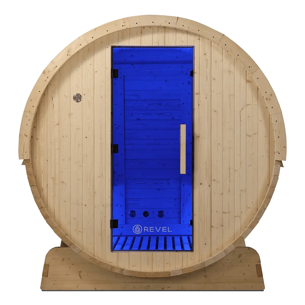 Revel Eden - 4 Person Traditional Barrel Sauna Revel Saunas