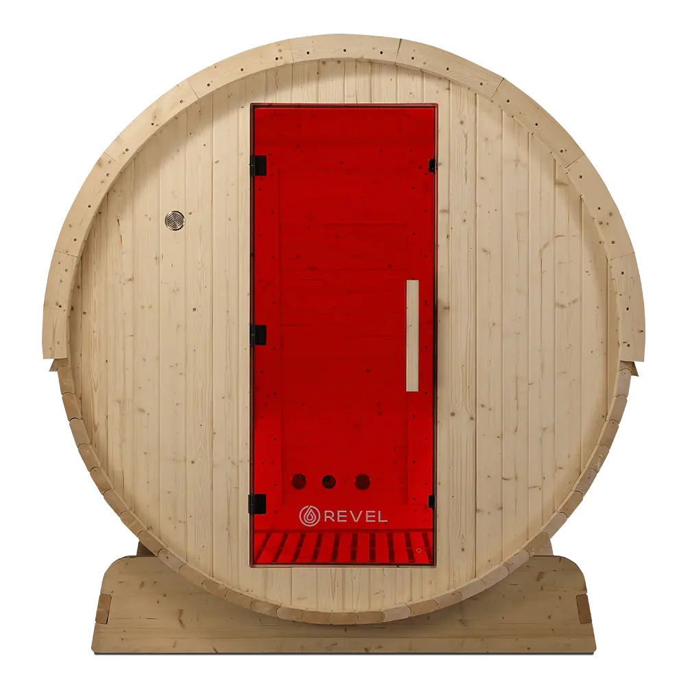 Revel Eden - 4 Person Traditional Barrel Sauna Revel Saunas