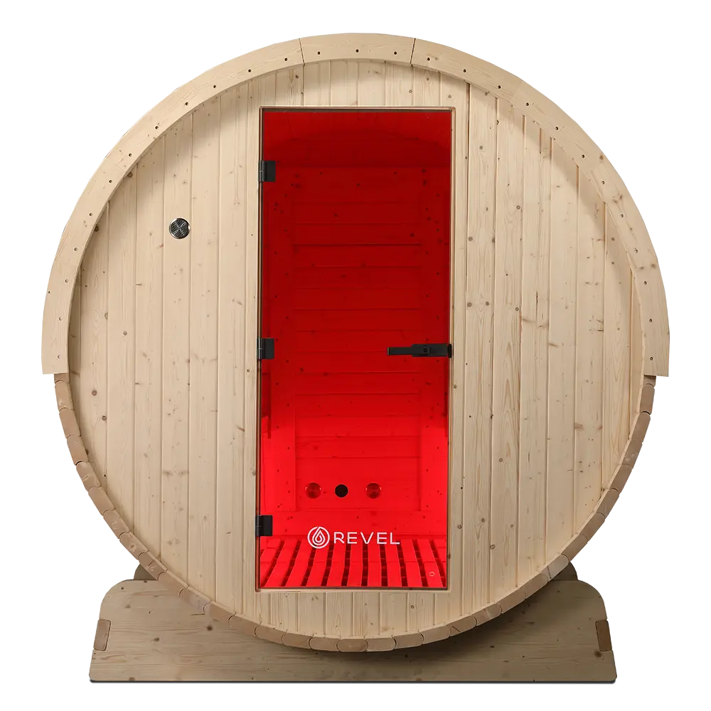 Revel Eden - 8 Person Traditional Barrel Sauna Revel Saunas