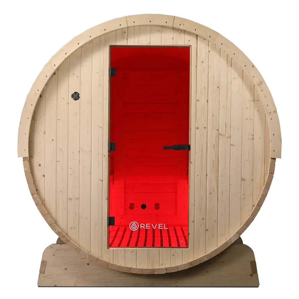 Revel Eden - 8 Person Traditional Barrel Sauna Revel Saunas