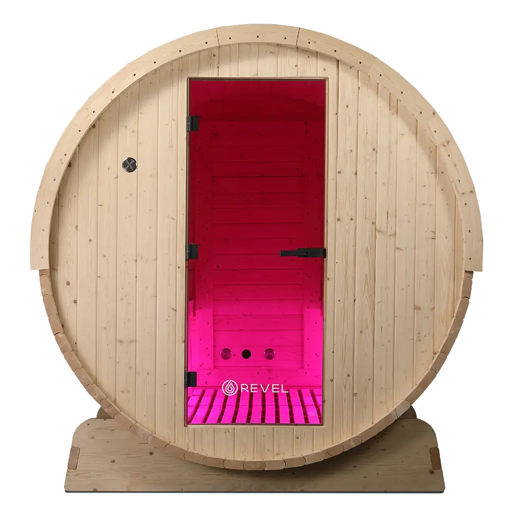 Revel Eden - 8 Person Traditional Barrel Sauna Revel Saunas